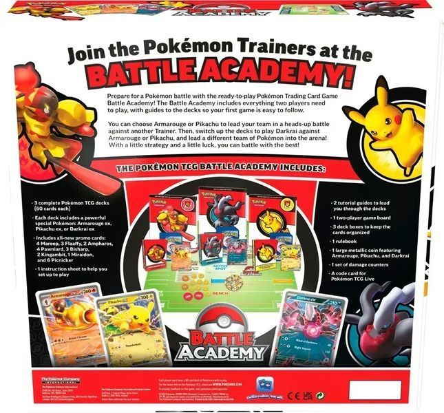 Стартовий Набір "Pokemon Battle Academy 3" (en) 0820650855962 фото