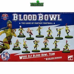 Набір мініатюр BLOOD BOWL: WOOD ELF TEAM - ATHELORN AVENGERS 99120904002 фото