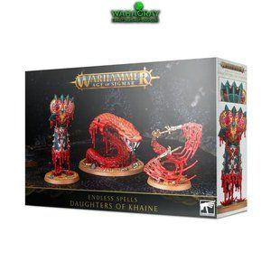 Набір мініатюр AGE OF SIGMAR: ENDLESS SPELLS - DAUGHTERS OF KHAINE 99120212026 фото
