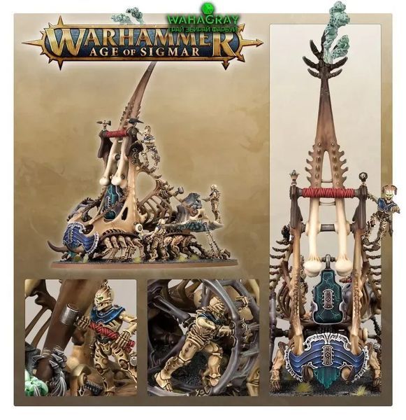 Мініатюра AGE OF SIGMAR: OSSIARCH BONEREAPERS - MORTEK CRAWLER 99120207078 фото