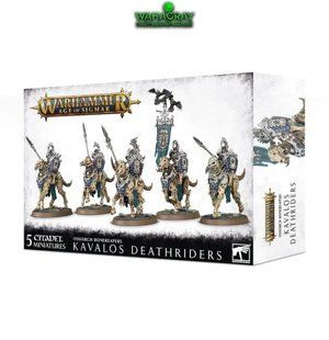 Набір мініатюр AGE OF SIGMAR: OSSIARCH BONEREAPERS - KAVALOS DEATHRIDERS 99120207162 фото